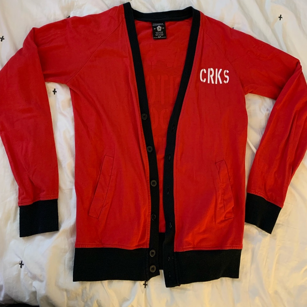 Crooks & Castle cardigan, size S